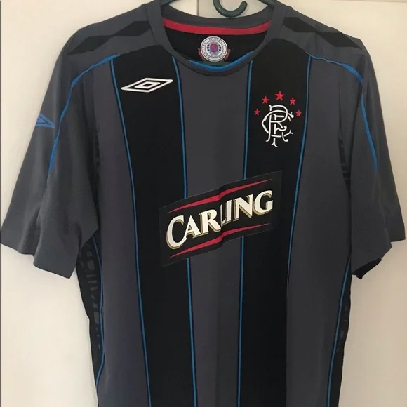 EUC RARE Umbro Glasgow Rangers Away Kit - Picture 1 of 6